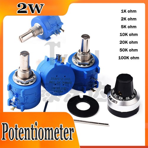 Potentiometer gang wendel - 10,