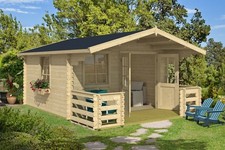 Gartenhaus holz 28mm nordic - gartenhaus,
