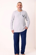 Herren Pyjama Set Plus Size