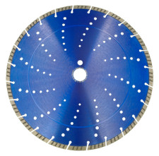 Diamanttrennscheibe Beton 350/30 Granit Waschbeton Pflasterstein Turbo Segmente