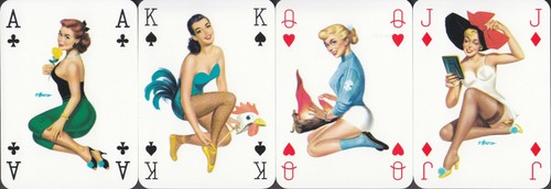 Poker pin modiano - pin-up,
