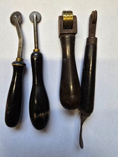 Altes Sattlerwergzeug seltenes Locheisen Kantenmarkierer