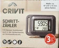 Crivit Schrittzähler /