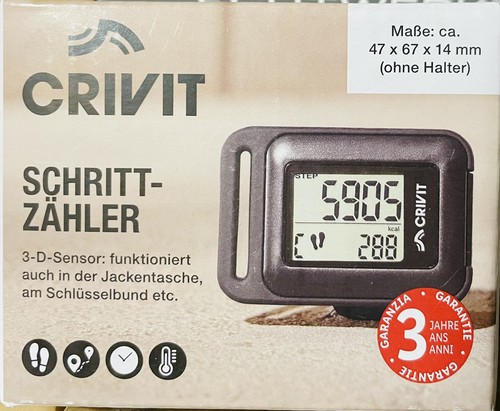 Crivit schrittzähler - schrittzähler, /
