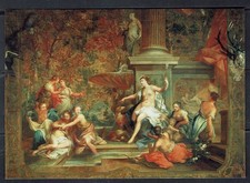 farbige- Ak " Schloß