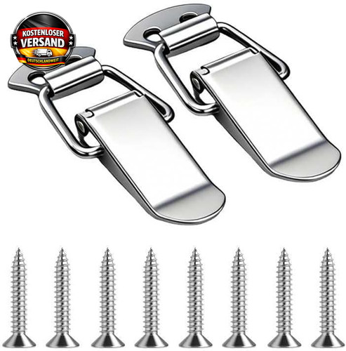 Edelstahl spannverschluss 56mm - spannverschluss,