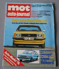 MOT 1/1976 Ford Taunus 1,6 N