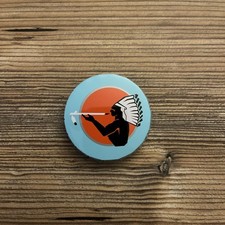 American Spirit Zigaretten Aschenbecher Strandascher Blechdose Mini Blau