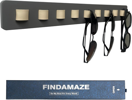 Brillenhalter holz wandmontage - holz,