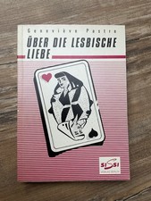 Geneviève Pastre: Über die lesbische Liebe I Sissi Verlag Berlin 1984 I LGBTQIA+