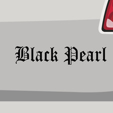 Aufkleber black pearl spruch - pearl,