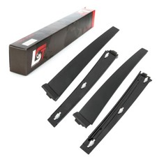 4x Zierleiste B-Säulen Komplett Set vorne hinten links rechts für FORD FUSION JU