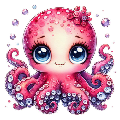 Wandtattoo aufkleber octopus - aufkleber,
