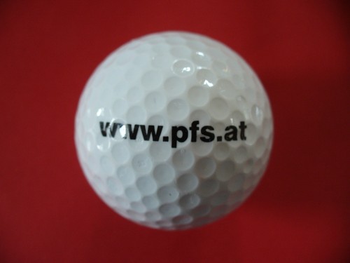 Golfball mit logo pfs - golfball,