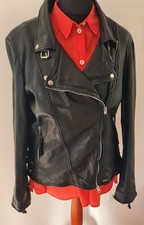 Patago Damen Leder Bikerjacke