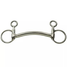 RITZ Baucher Gebiss 15mm Edelstahl Mullenstange