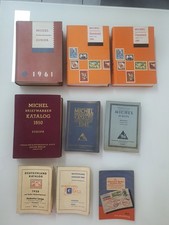 6 X Michel Briefmarken-Kataloge.  1 X  Hess 1960 Und 1 X 1958 Lange Sihe Bilder