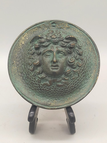 Antike medusa wandplakette - medusa,