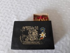 Etui für Streichholzschachtel 50er oder 60er Jahre