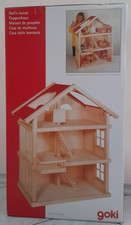 goki Puppenhaus aus Holz ~ 3 Etagen ~ Puppenstube
