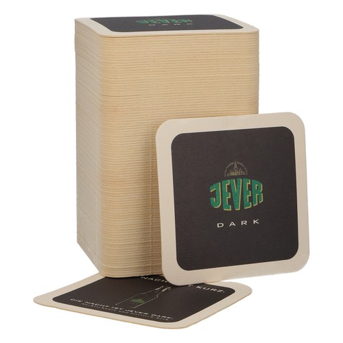100x jever bierdeckel dark - jever,