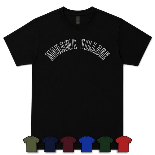 Mohawk village shirt - mohawk, retro