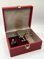 Lorch Schmidt Uhrmacherdrehbank-Stahlhalter Kreuzschlittensupport #43