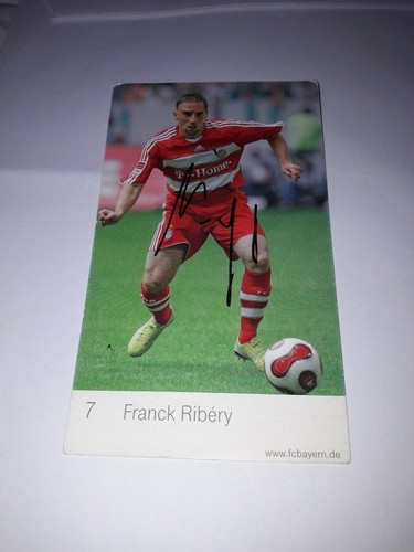 Signierte franck ribery - ribery, fc