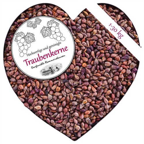 Traubenkerne wärmekissen - traubenkerne,