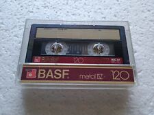 BASF metal IV 120 MC Kassette Cassette Tape gebraucht