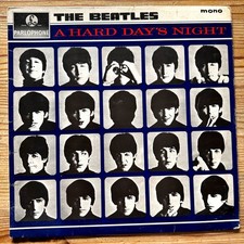 BEATLES - A Hard Day's Night - 1964 - UK 1st press - Parlophone PMC 1230 mono
