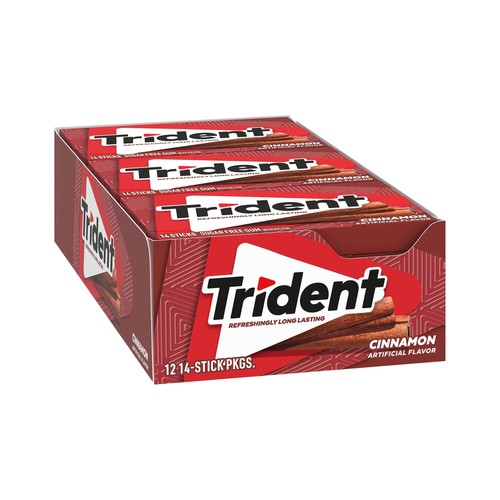 Trident cinnamon zimt - trident, zimt-kaugummi