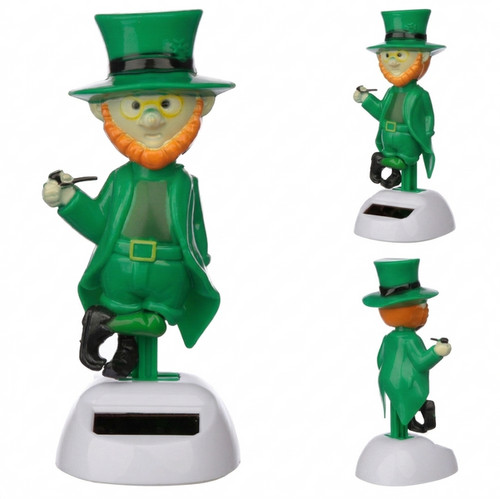 Solar wackelfigur leprechaun - wackelfigur,