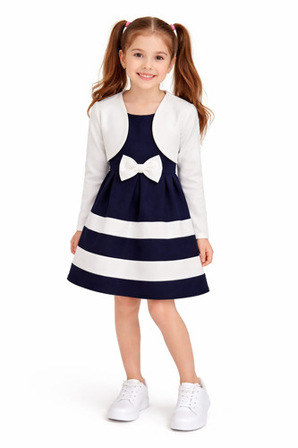 Elegantes mädchenkleid mit - mädchenkleid,