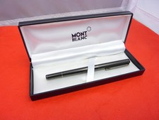 Montblanc Noblesse 1324 Tintenroller Rollerball Metall, schwarz eloxiert.