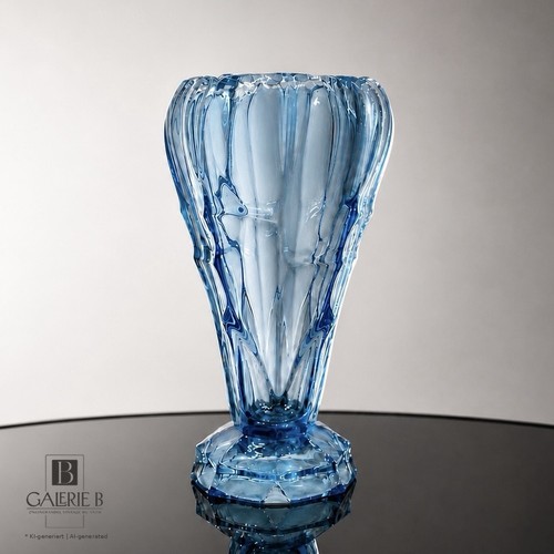 Antike art deco glas - art, vase