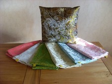 Edler Brokat Kissenbezug /