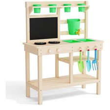 Spielküche Holz Garten