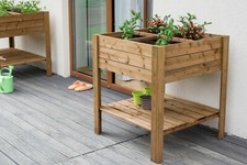 Hochbeet "Quadrat" aus Holz -