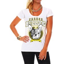 Frauen T-Shirt French Bulldog