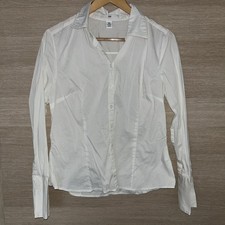 Bluse Hemd Damen H&M 40 Weiß