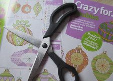 Stickvorlagen "Christbaumkugeln und Anhänger" 10 Kreuzstichmotive-nur Zählmuster