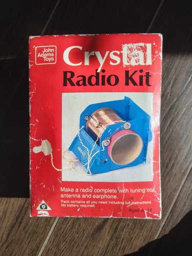 Crystal radio kit - crystal, john