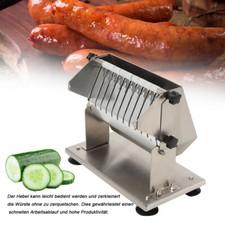 Edelstahl Currywurstschneider