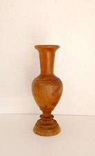 Vase aus Holz Holzvase