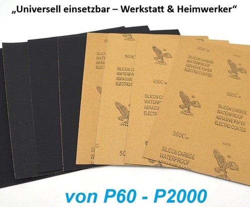 Schleifpapier 230mmx280mm