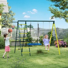 Outsunny Kinderschaukel-Set