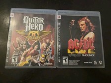 PS3 Lot Guitar Hero Aerosmith