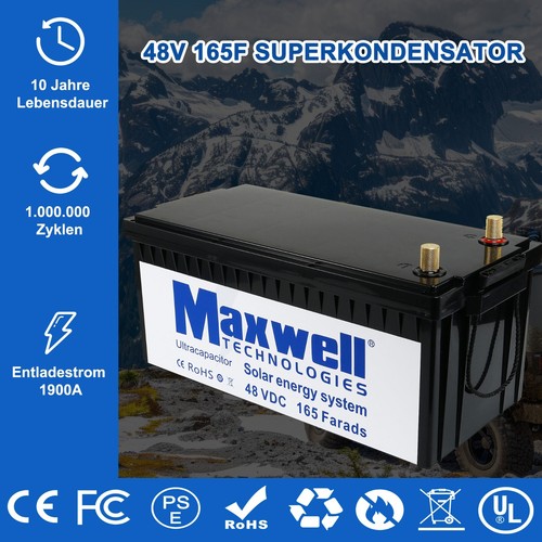 Maxwell 48v 165f super - maxwell, audio