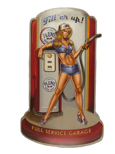 Blechschild fill pin - "fill'er,